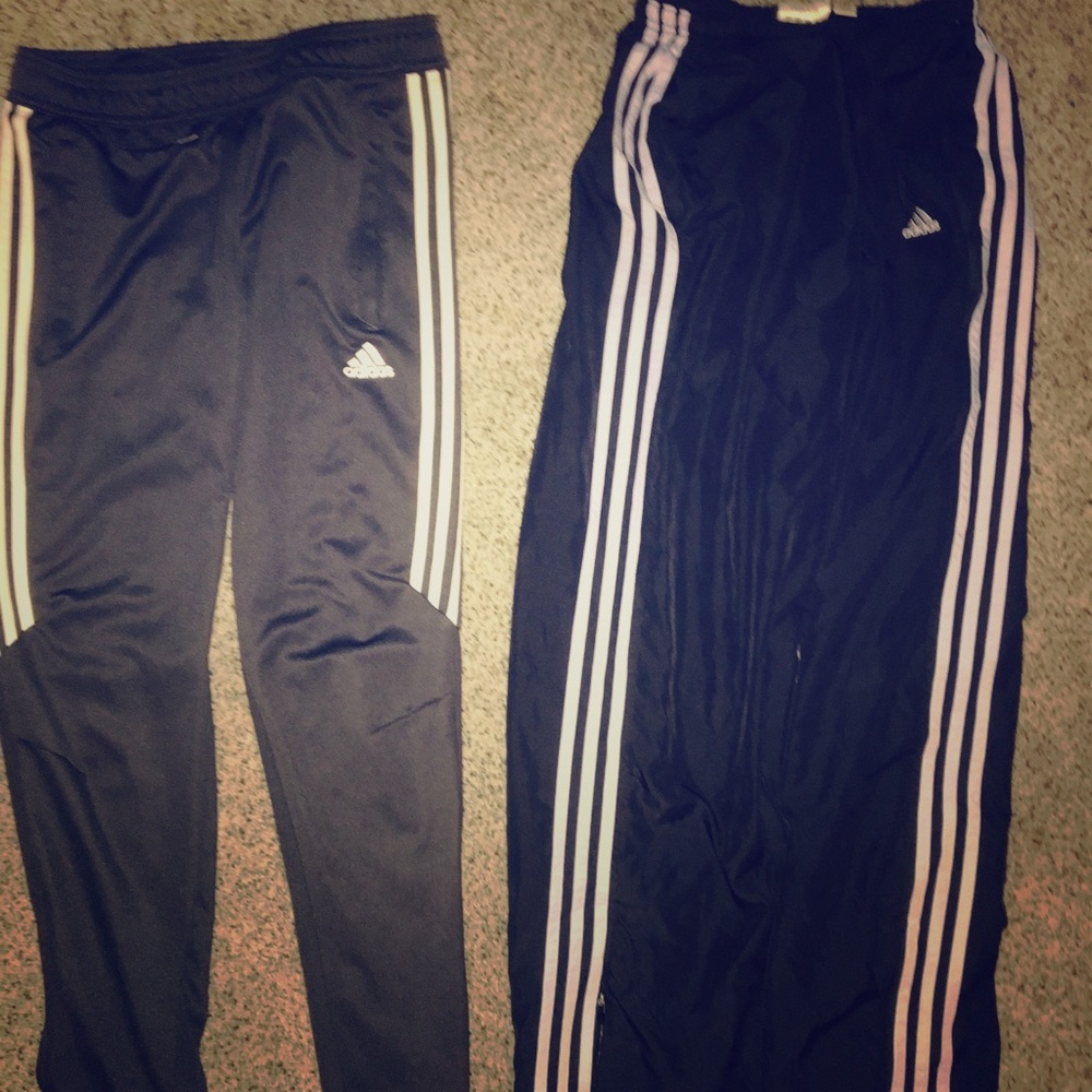 Adidas track suit pants (2)